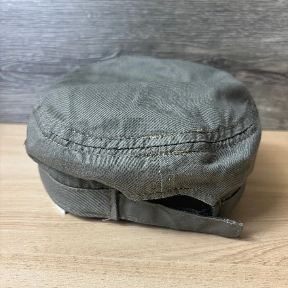 Bowtech Hat Cap Strap Womens Gray Cadet Army Cap Hunting‎ Outdoors